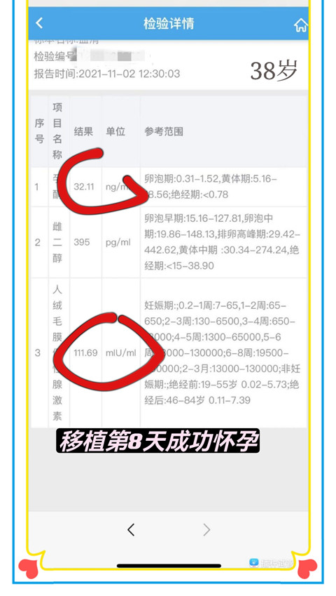 38岁做三代试管婴儿怀上双胎男孩，卵巢早衰综合征也挡不住好孕(图2)