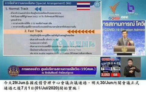 泰国解封准许外国人入境，需满足6项条件